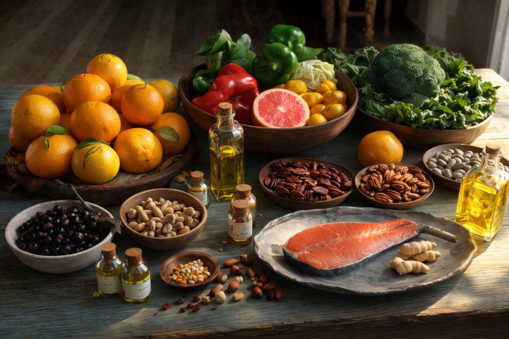 fit durch den winter mit gesunder ernährung