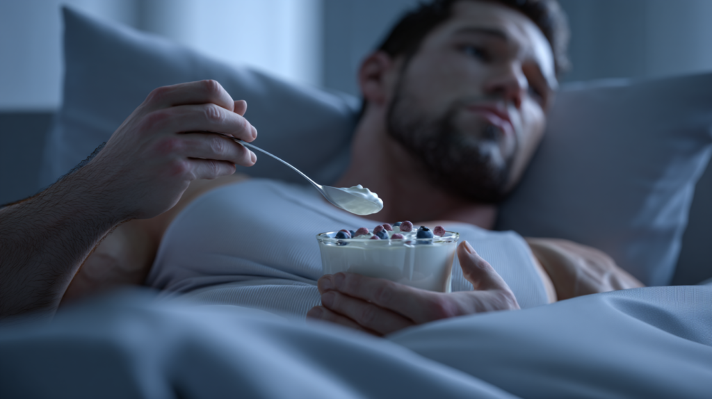 Gesunde Mahlzeit nach dem Training
