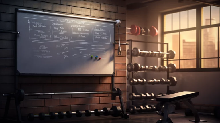 Symbolbild für Trainingspläne zum Muskelaufbau mit 3, 4 oder 5 Trainingstagen pro Woche.